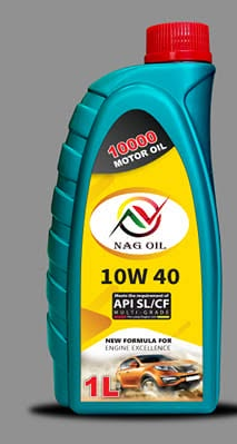 Teal 1 litre NAG OIL 10W-40 bottle